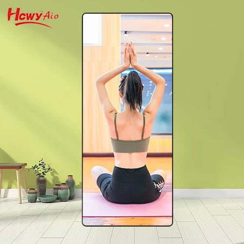 55'' Fitness/Health App Fitness Mirror Display Android10.0 10Point Capacitive Smart Fitness Mirror