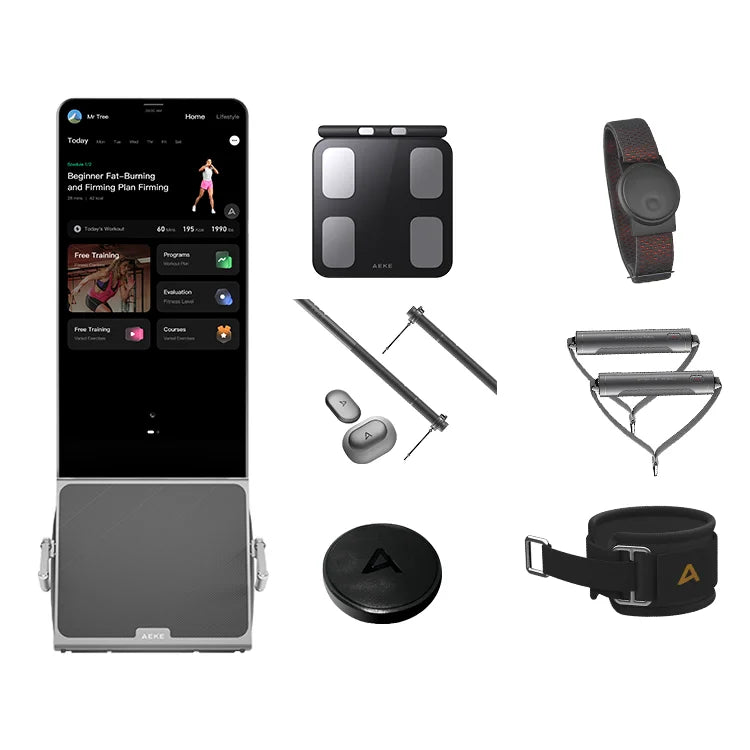 Smart Fitness Mirror  Core Muscle Training-Spediance Gym