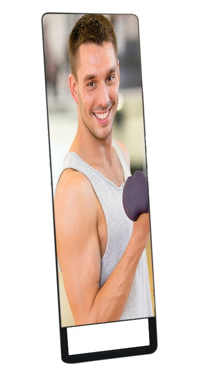 21.5Inch 1920x1080 Smart Fitness Mirror Display Android7.1 RK3288 Touch Fitness Mirror